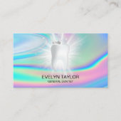 Holograaf tandheelkundige tandheelkundige tandheel visitekaartje (Voorkant)