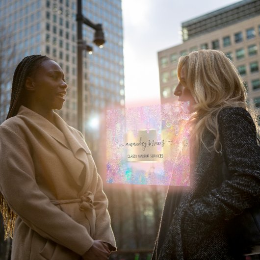 Holograaf Winkelstuurprogramma's maken artistieke  Visitekaartje