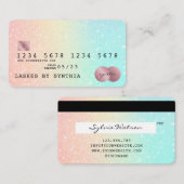 Holografen Moderne Credit Kaart Style Visitekaartje (Voorkant / Achterkant)