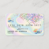 Holografen Moderne Credit Kaart Style Visitekaartje (Voorkant)