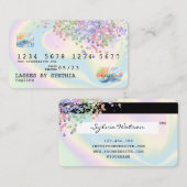 Holografen Moderne Credit Kaart Style Visitekaartje (Voorkant / Achterkant)