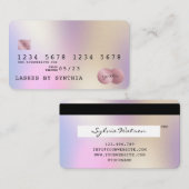Holografen Moderne Credit Kaart Style Visitekaartje (Voorkant / Achterkant)