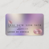 Holografen Moderne Credit Kaart Style Visitekaartje (Voorkant)