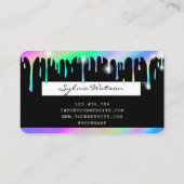 Holografen Moderne Credit Kaart Visitekaartje (Achterkant)