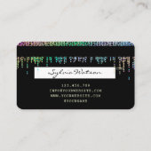 Holografen Moderne Credit Kaart Visitekaartje (Achterkant)