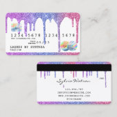 Holografen Moderne Credit Kaart Visitekaartje (Voorkant / Achterkant)