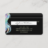 Holografen Moderne Credit Kaart Visitekaartje (Achterkant)