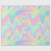 Holográfico Pastel Cadeaupapier (Vlak)