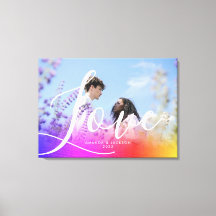 Holografie Overlay Couple Photo Love Script