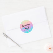 Holografie Unicorn Sticker . Elegantie en harmonie (Envelop)