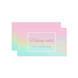 Holografie Unicorn Visitekaartje