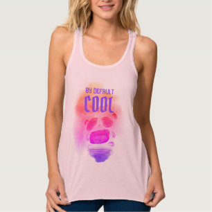 Holografiroze Waterverf Panda BY default Cool Tanktop