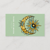 Holografisch 3e EYE-maan Yoga Holistic Coach Visitekaartje (Voorkant)