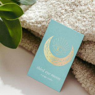 Holografisch 3e EYE-maan Yoga Holistic Coach Visitekaartje