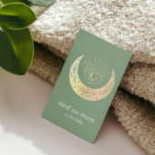 Holografisch 3e EYE-maan Yoga Holistic Coach Visitekaartje