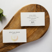 Holografisch 3e EYE-maan Yoga Spirituele coach Visitekaartje