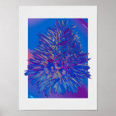 Holografisch 80s Moderne futuristische kunst Poster (Voorkant)