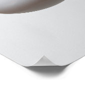 Holografisch 80s Moderne futuristische kunst Poster (Hoek)