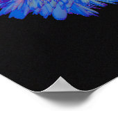 Holografisch 80s Moderne futuristische kunst Poster (Hoek)