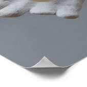 Holografisch 80s Moderne futuristische kunst Poster (Hoek)