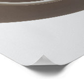 Holografisch 80s Moderne futuristische kunst Poster (Hoek)