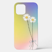 Holografisch Abstract en Daisies Case-Mate iPhone Case (Achterkant)