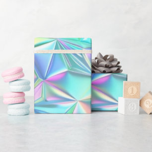 holografisch Abstract patroon Cadeaupapier