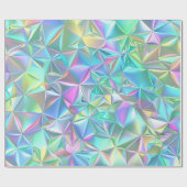 holografisch Abstract patroon Cadeaupapier (Vlak)