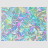 holografisch Abstract patroon Tissuepapier (Voorkant)