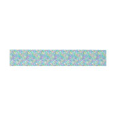 Holografisch abstract patroon uitnodigingen wikkel (Vlak)