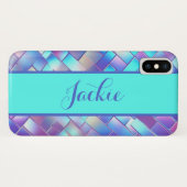 Holografisch afdrukken Case-Mate iPhone case (Achterkant (horizontaal))