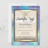 Holografisch Afstudeerder Pet, Afstuderen met glas Kaart (Voorkant)