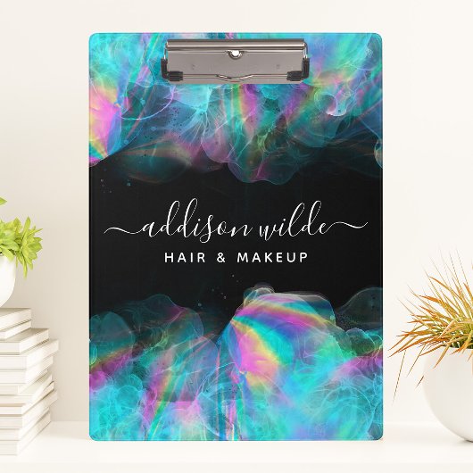 Holografisch alcoholgebruik Ink Business Klembord