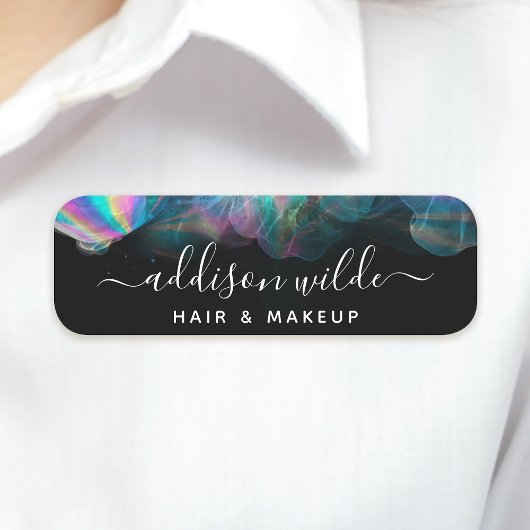 Holografisch alcoholgebruik Ink Business Naamplaatje