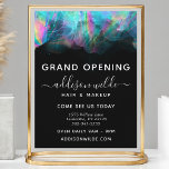 Holografisch alcoholinkt Grote opening Flyer<br><div class="desc">Holografisch Alcohol Ink Grand Opening Business Flyer. Perfect voor een schoonheidssalon,  haarstylist,  make-up kunstenaar of cosmetoloog.</div>