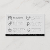 Holografisch bewerkbaar spier, tenzij spuitbus en  visitekaartje (Achterkant)