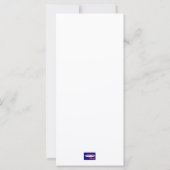 Holografisch bladpatroonflatpanel Kaart (Achterkant)