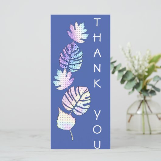 Holografisch bladpatroonflatpanel Kaart (Staand voorkant)