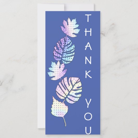 Holografisch bladpatroonflatpanel Kaart (Voorkant)