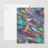 holografisch briefkaart (Voorkant / Achterkant)