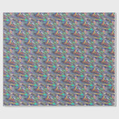 holografisch cadeaupapier (Vlak)
