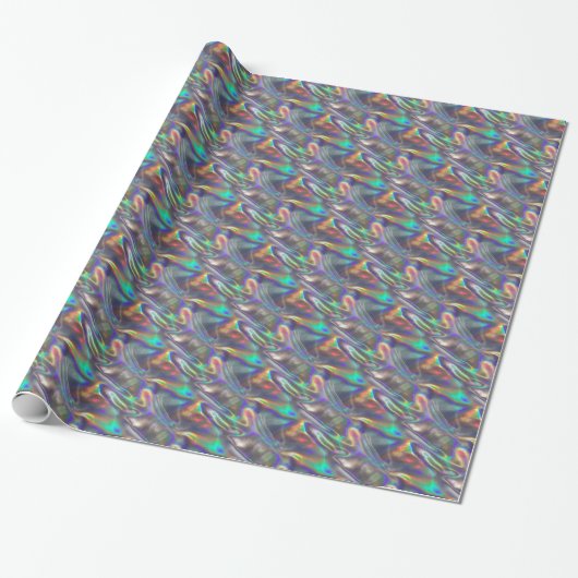 holografisch cadeaupapier (Uitgerold)
