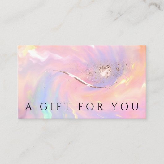 Holografisch certificaat — Beauty Studio (Voorkant)
