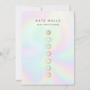 Holografisch Chakras Reiki Practitioner Kaart