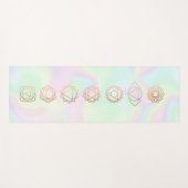 Holografisch Chakras Reiki Practitioner Yogamat (Voorkant (horizontaal))