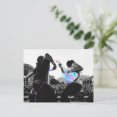 Holografisch concert briefkaart (Staand voorkant)