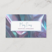 Holografisch effect QR-visitekaartje Visitekaartje (Voorkant)