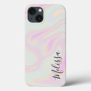Holografisch elegant irdescent Rainbow-naam Case-Mate iPhone Case