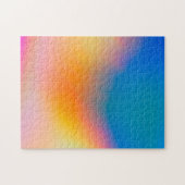 Holografisch foliekleurig levendig Abstract Legpuzzel (Horizontaal)