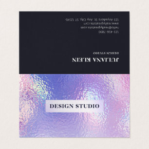 Holografisch gevouwen Visitekaartje